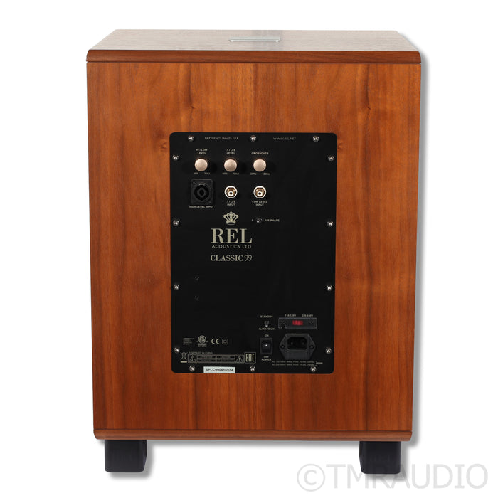 REL Acoustics Classic 99  Subwoofer; Walnut