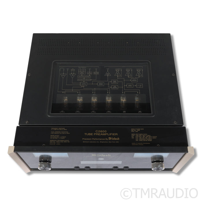 McIntosh C2600 Stereo Tube Preamplifier; MM / MC Phono