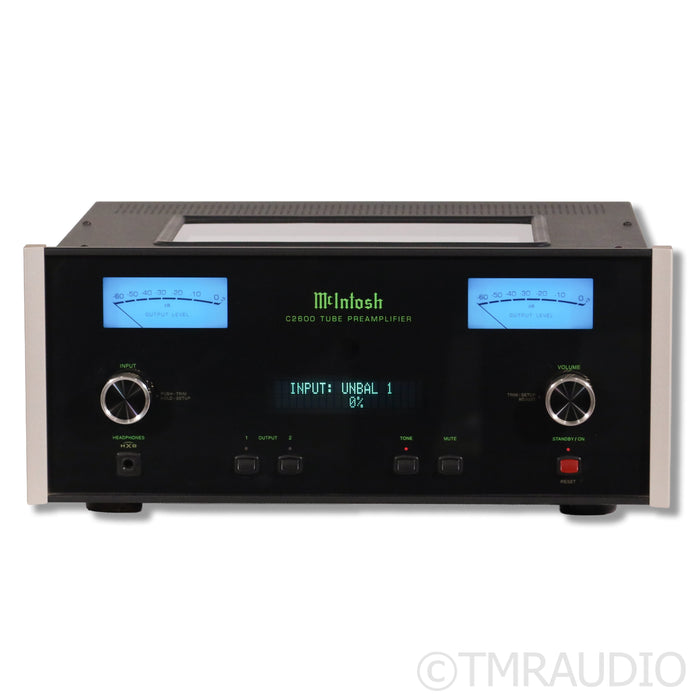 McIntosh C2600 Stereo Tube Preamplifier; MM / MC Phono