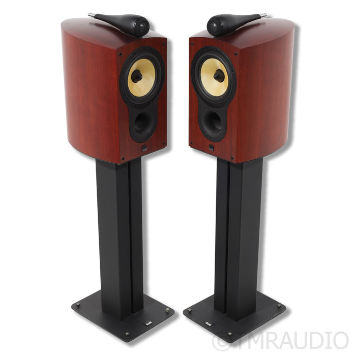 Bowers & Wilkins 805S Bookshelf Speakers with Stands; Rosenut Pair
