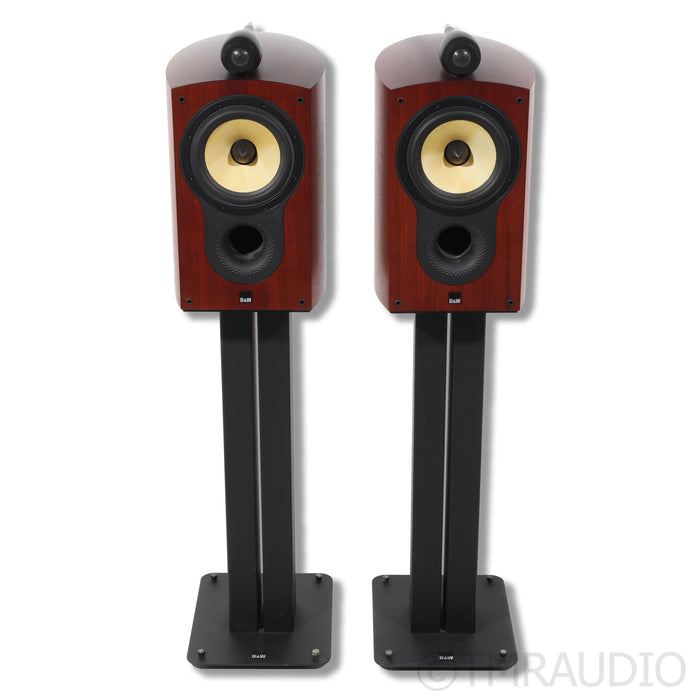 Bowers & Wilkins 805S Bookshelf Speakers with Stands; Rosenut Pair