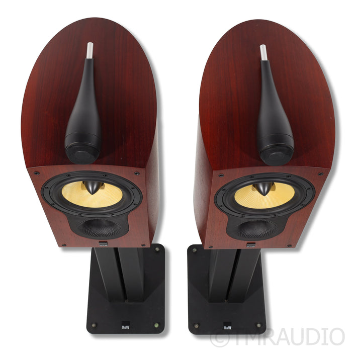 Bowers & Wilkins 805S Bookshelf Speakers with Stands; Rosenut Pair