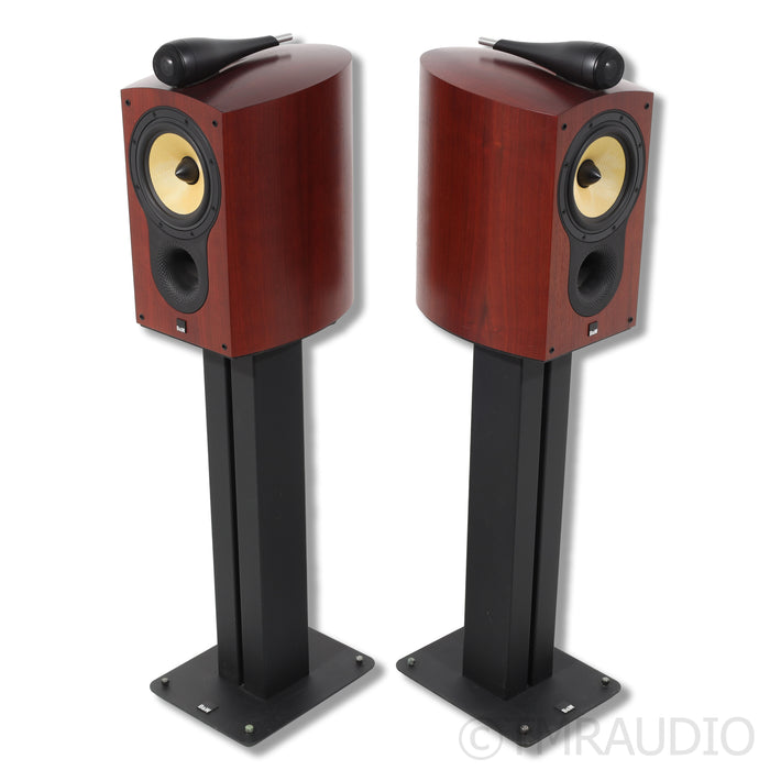 Bowers & Wilkins 805S Bookshelf Speakers with Stands; Rosenut Pair