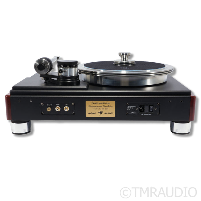 VPI HW-40 Limited Edition Direct-Drive Turntable (No Cartridge or Dust Cover)