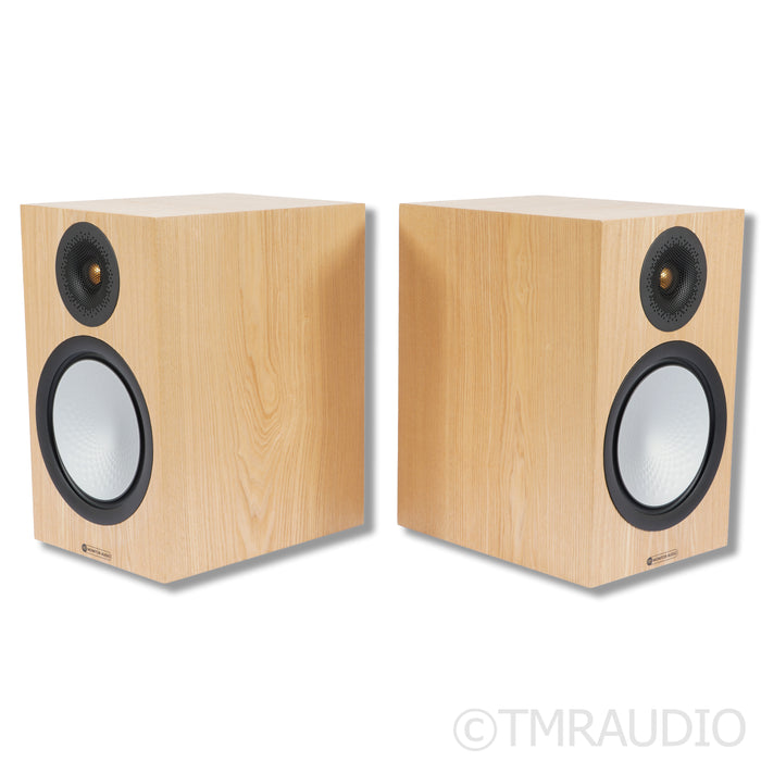 Monitor Audio Silver 100 7G Bookshelf Speakers; Ash