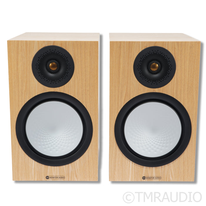 Monitor Audio Silver 100 7G Bookshelf Speakers; Ash