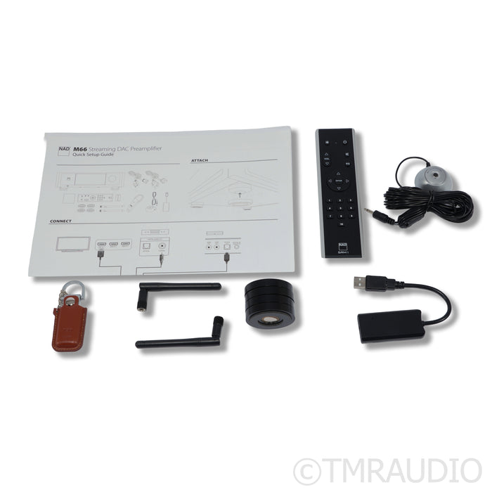 NAD Electronics Masters Series M66 Wireless Streaming Preamplifier / DAC