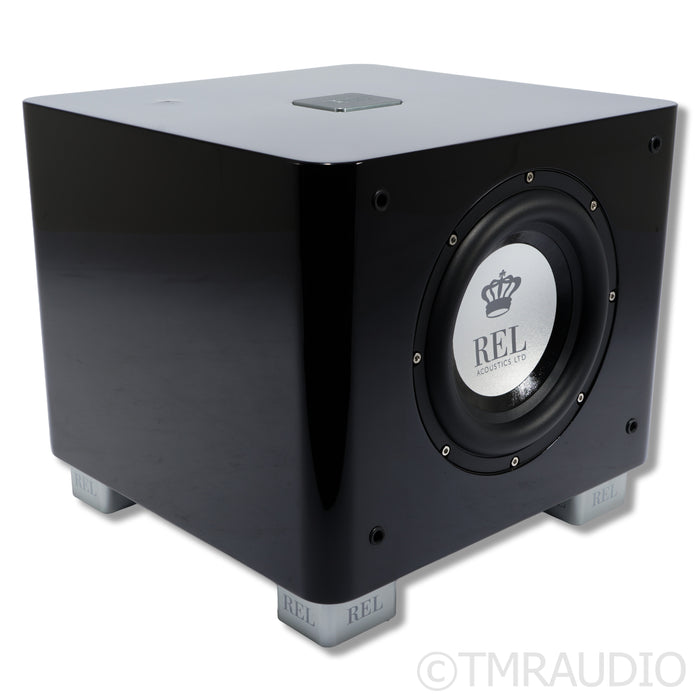 REL Acoustics T/7x 8" Subwoofer; Piano Black