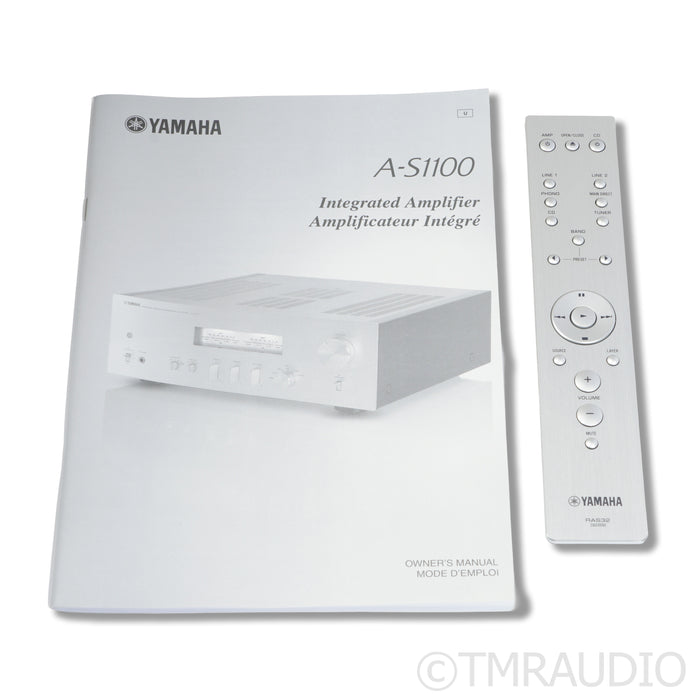 Yamaha A-S1100 Stereo Integrated Amplifier; MM / MC Phono