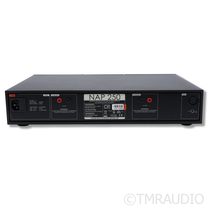 Naim NAP 250 DR Stereo Power Amplifier