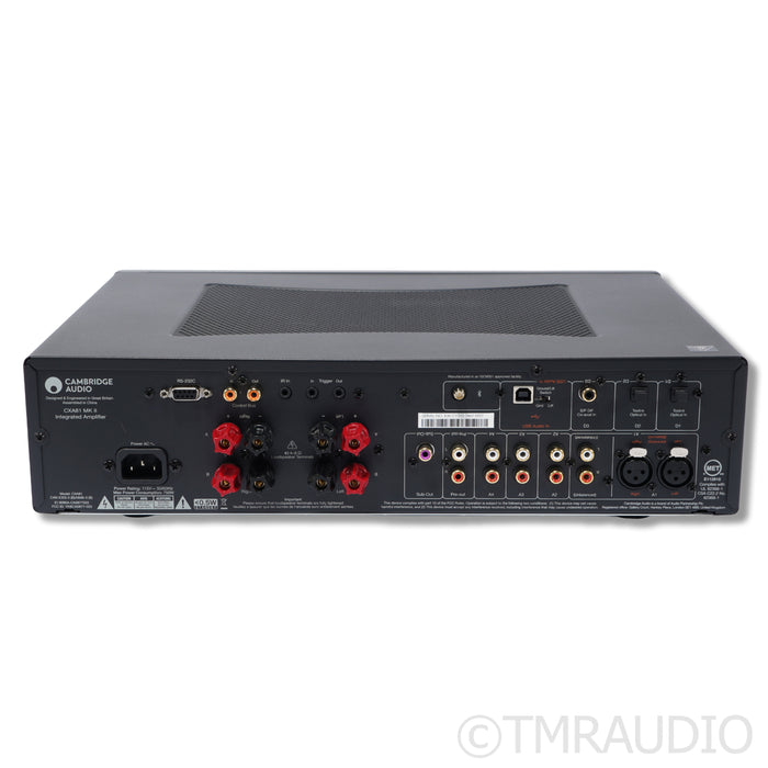 Cambridge Audio CXA81 MKII Integrated Amplifier; Built-In DAC; Bluetooth