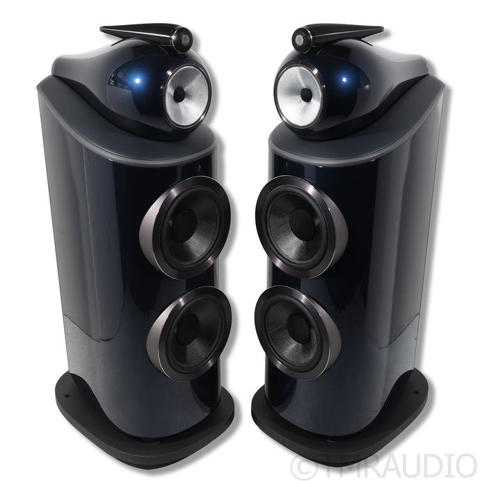 Bowers & Wilkins 801 D4 Signature Floorstanding Speakers; Midnight Blue Pair