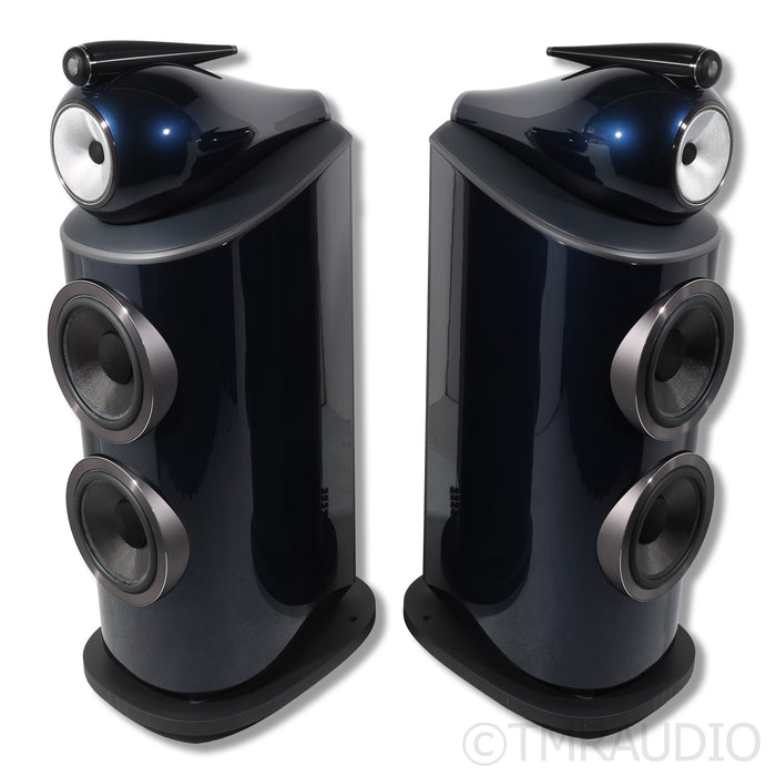 Bowers & Wilkins 801 D4 Signature Floorstanding Speakers; Midnight Blue Pair