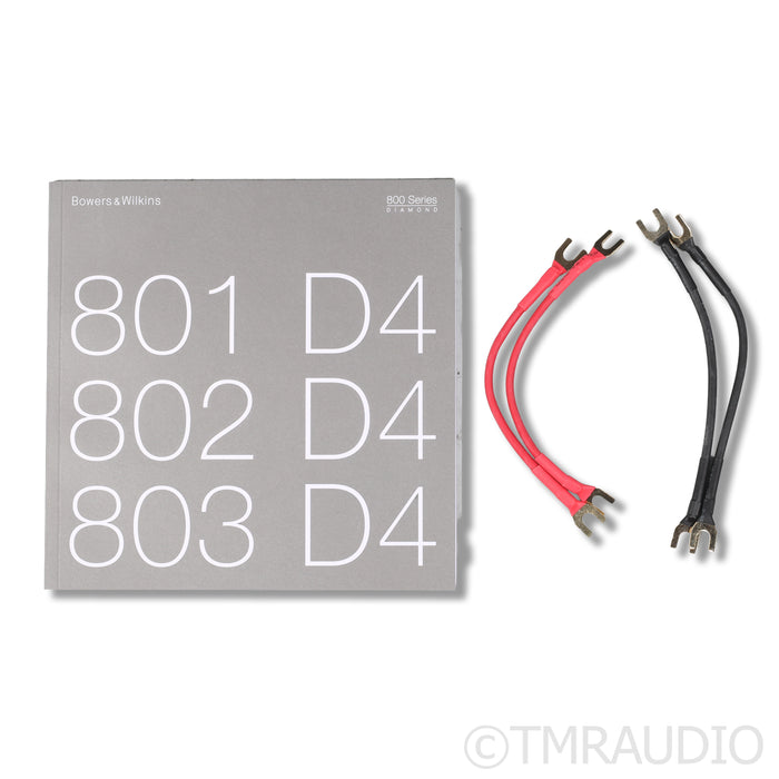 Bowers & Wilkins 801 D4 Signature Floorstanding Speakers; Midnight Blue Pair