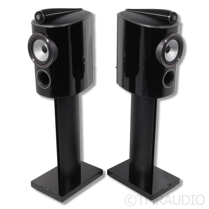 Bowers & Wilkins 805 D4 Bookshelf Speakers w/ Dedicated Stands