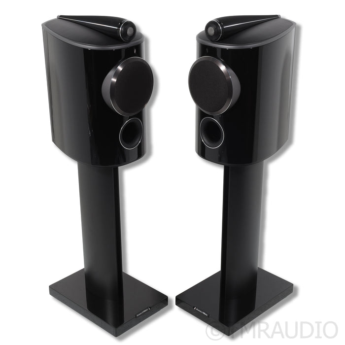 Bowers & Wilkins 805 D4 Bookshelf Speakers w/ Dedicated Stands