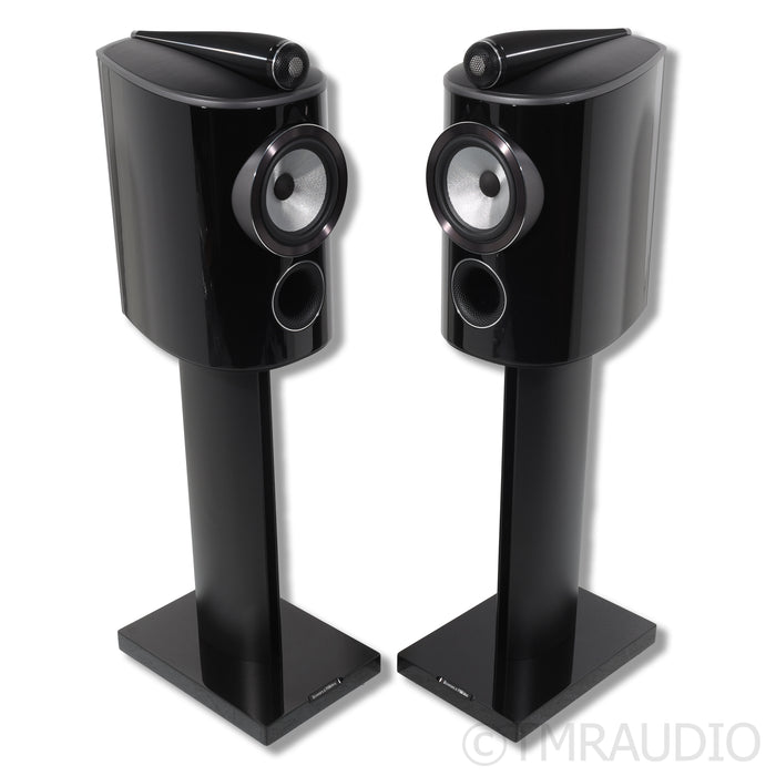 Bowers & Wilkins 805 D4 Bookshelf Speakers w/ Dedicated Stands