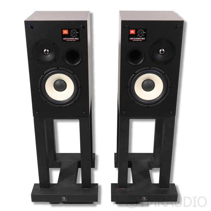 JBL L82 Classic Bookshelf Speakers w/ Orange Grills; Walnut Pair