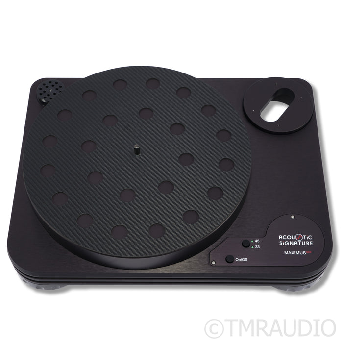 Acoustic Signature Maximus Neo Belt-drive Turntable (No Tonearm or Cartridge)
