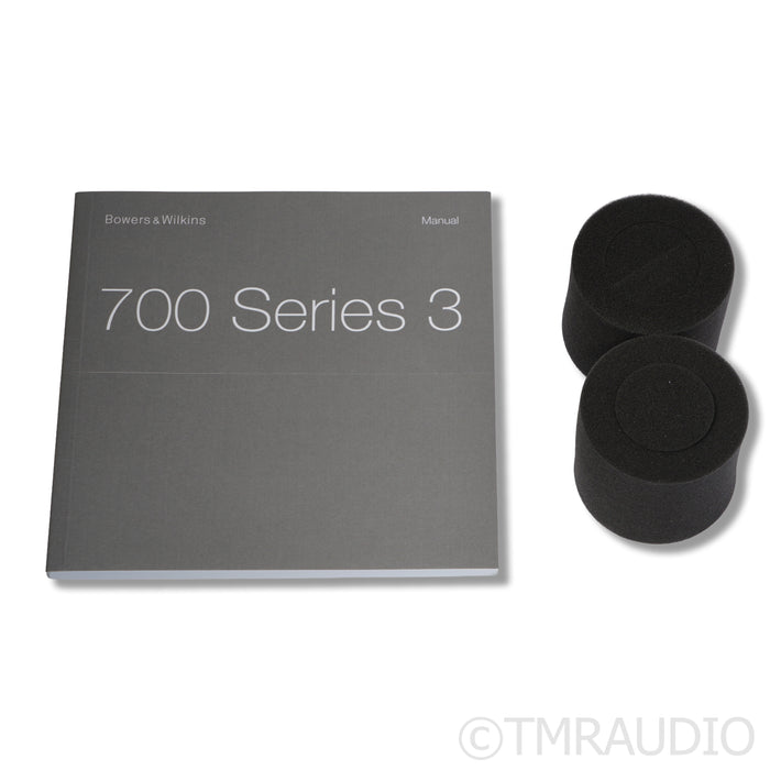 Bowers & Wilkins 706 S3 Bookshelf Speakers; Satin White Pair