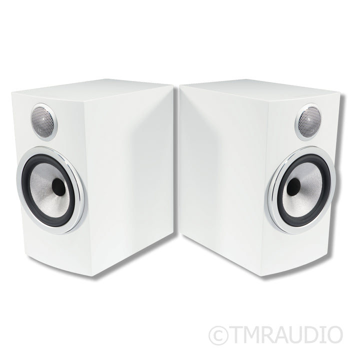 Bowers & Wilkins 706 S3 Bookshelf Speakers; Satin White Pair