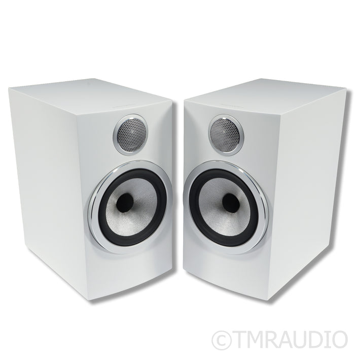 Bowers & Wilkins 706 S3 Bookshelf Speakers; Satin White Pair