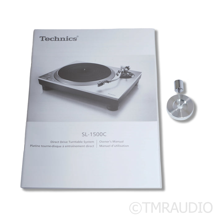 Technics SL-1500C Direct Drive Turntable with Ortofon 2M Red MM Cartridge