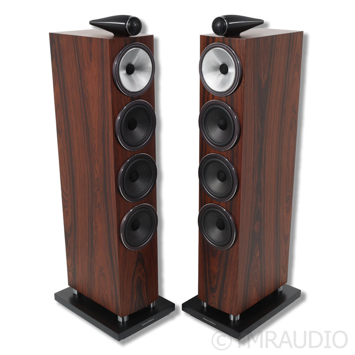 Bowers & Wilkins 702 S3 Floorstanding Speakers; Mocha Pair