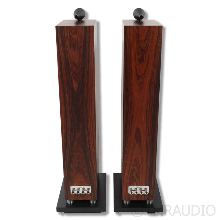 Bowers & Wilkins 702 S3 Floorstanding Speakers; Mocha Pair