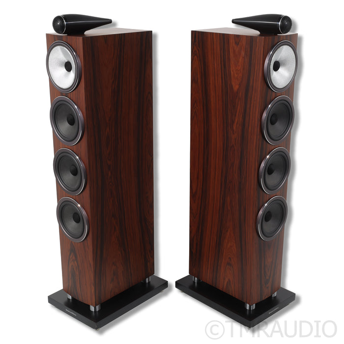 Bowers & Wilkins 702 S3 Floorstanding Speakers; Mocha Pair