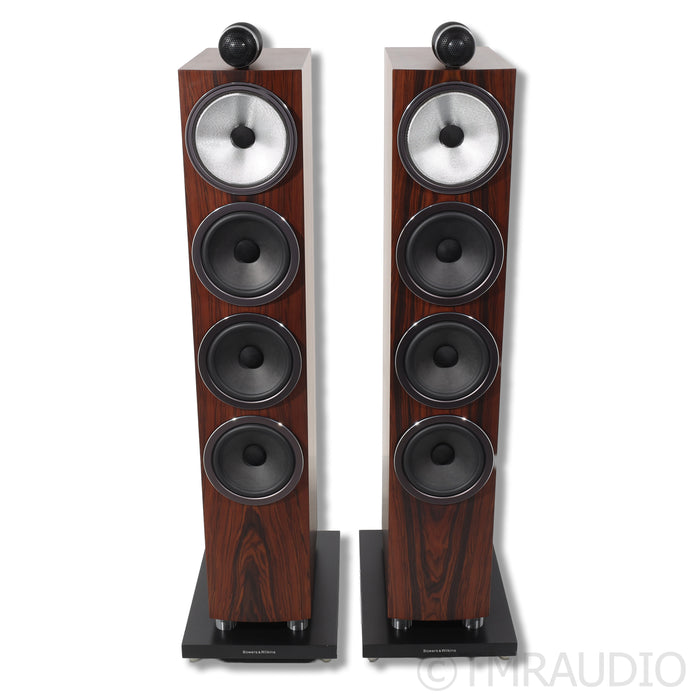 Bowers & Wilkins 702 S3 Floorstanding Speakers; Mocha Pair
