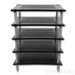 Quadraspire SVT Five Shelf Hi-Fi Rack; Black & Silver