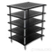Quadraspire SVT Five Shelf Hi-Fi Rack; Black & Silver
