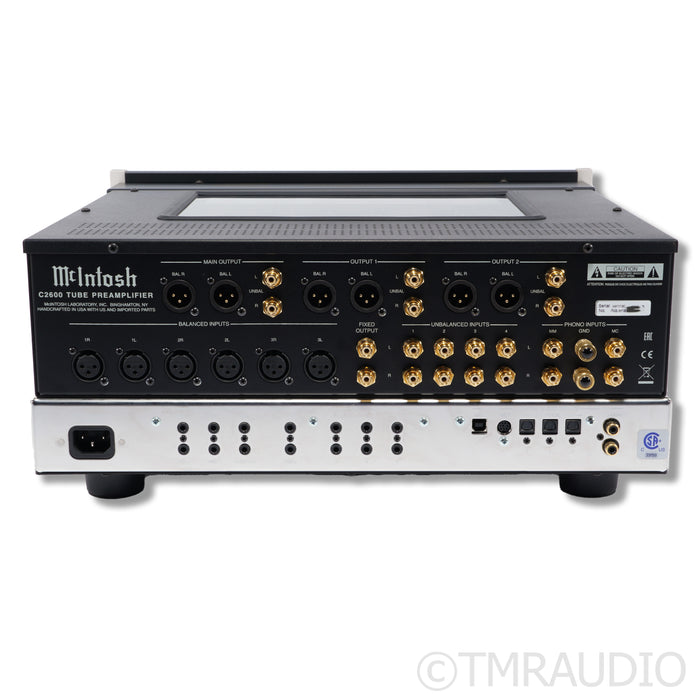 McIntosh C2600 Stereo Tube Preamplifier; MM & MC Phono