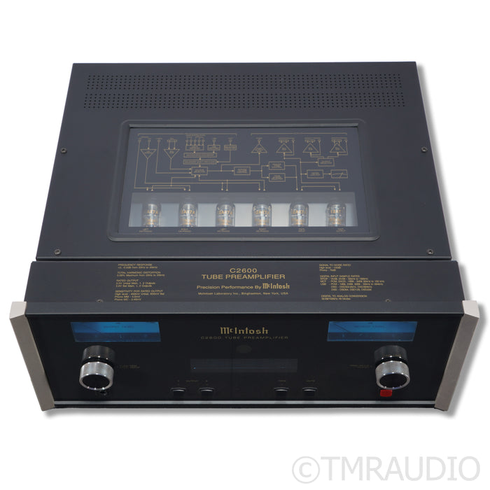 McIntosh C2600 Stereo Tube Preamplifier; MM & MC Phono