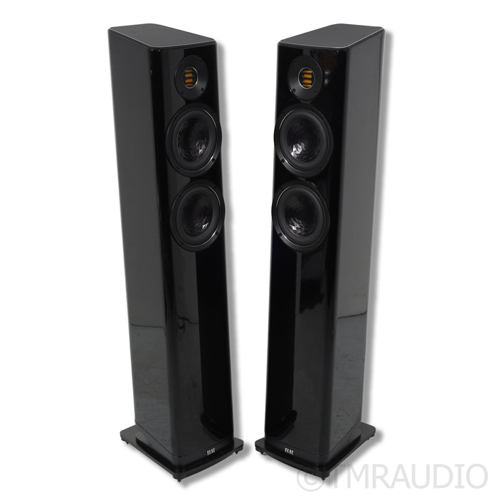 ELAC Vela 2.0 VFS407 Floorstanding Speakers; Gloss Black