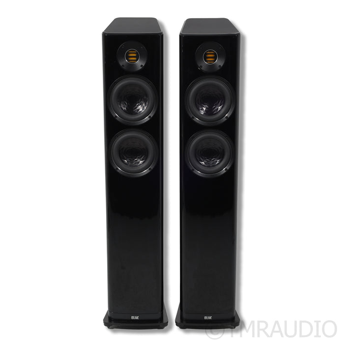 ELAC Vela 2.0 VFS407 Floorstanding Speakers; Gloss Black