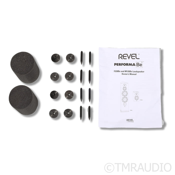 Revel Performa F228Be Floorstanding Speakers; Silver Pair
