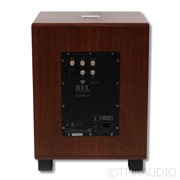 REL Classic 99 12" Powered Subwoofer; Walnut (Open Box)