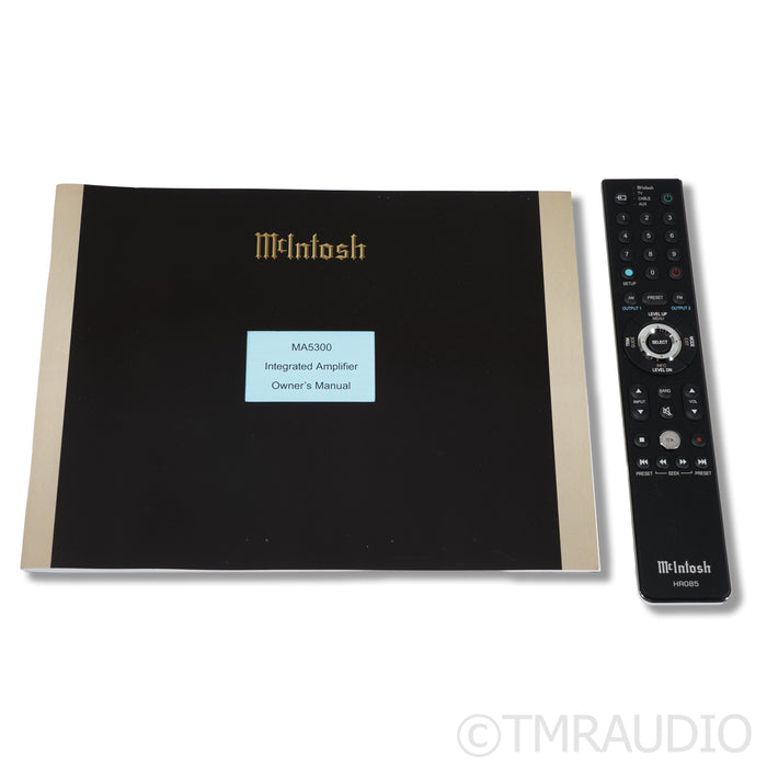 McIntosh MA5300 Integrated Amplifier / DAC; MM Phono