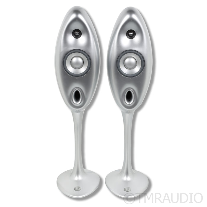 Vivid Audio Oval V1.5 Floorstanding Speakers; Silver Pair