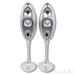 Vivid Audio Oval V1.5 Floorstanding Speakers; Silver Pair