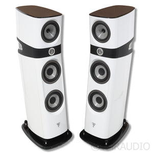 Focal Sopra No. 2 Floorstanding Speakers; Carrara White Pair (No Top Grilles)