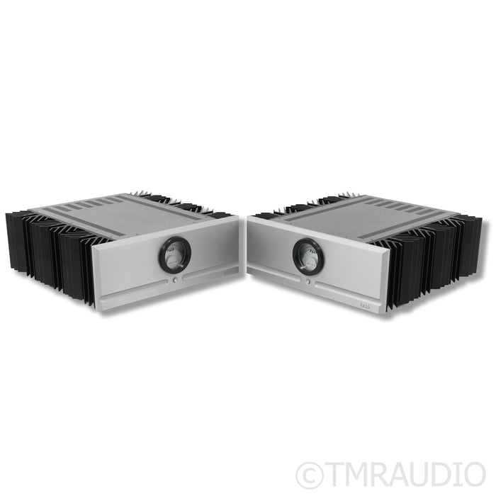 Pass Labs XA60.8 MonoBlock Power Amplifier Pair; Silver
