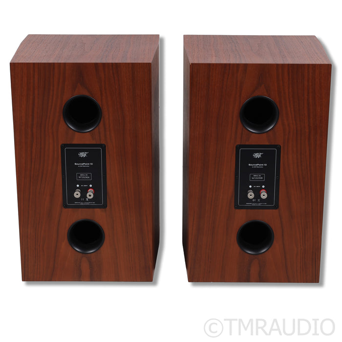 MoFi Electronics SourcePoint 10 Bookshelf Speakers; Walnut Pair (Open Box)