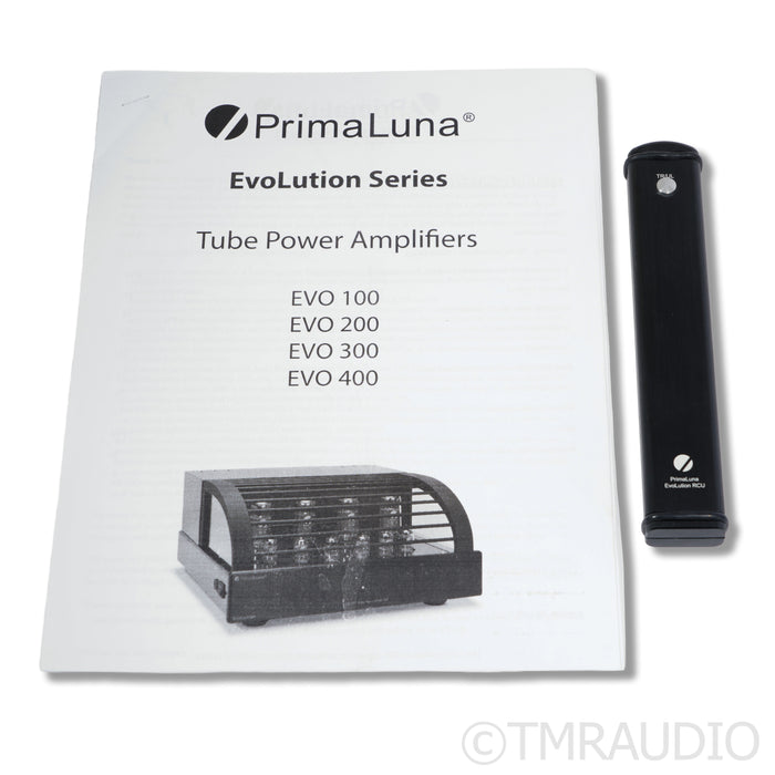 PrimaLuna EVO 400 Stereo Tube Power Amplifier; Silver