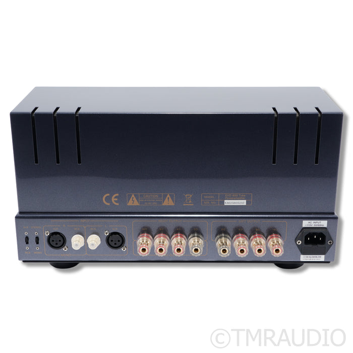 PrimaLuna EVO 400 Stereo Tube Power Amplifier; Silver