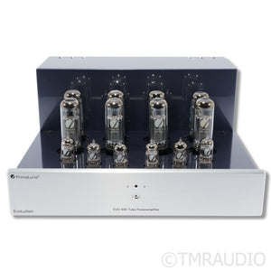 PrimaLuna EVO 400 Stereo Tube Power Amplifier; Silver