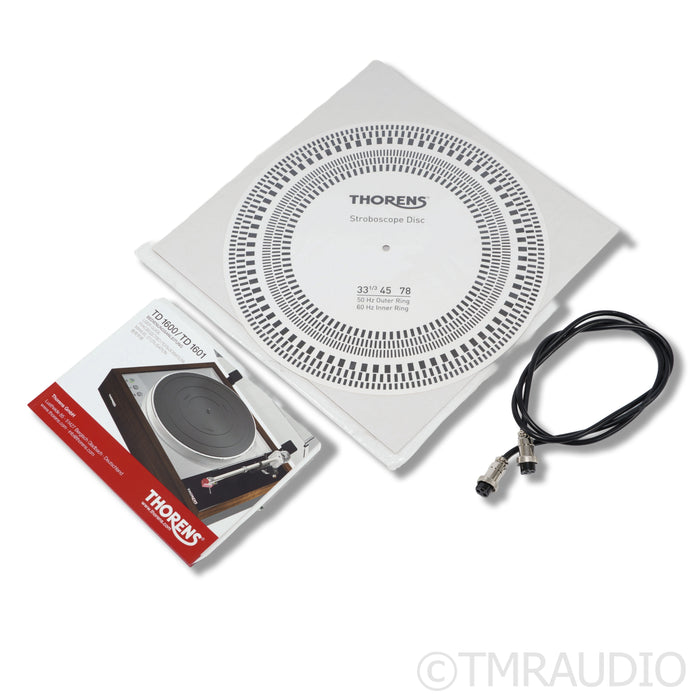 Thorens TD-1601 Belt Drive Turntable (No Cartridge)