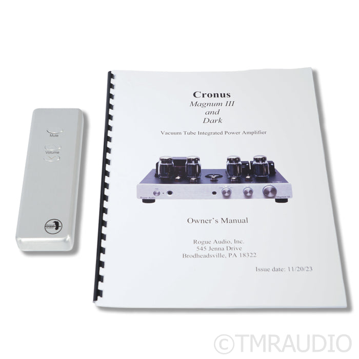 Rogue Audio Cronus Magnum III Tube Integrated Amplifier; MC/MM Phono (1/1)